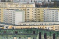 section of a housing estate in Berlin-Marzahn Royalty Free Stock Photo