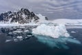 Pleneau Bay in the Lamaire Channel - Antarctica Royalty Free Stock Photo