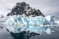 Pleneau Bay in the Lamaire Channel - Antarctica Royalty Free Stock Photo