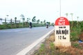 Ha Noi Kilometer 12km Royalty Free Stock Photo