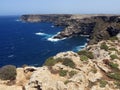 Sea of the LAMPEDUSA island in Italy Royalty Free Stock Photo