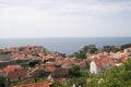 Sea and landmark view Dubrovnik Croatia Royalty Free Stock Photo
