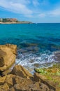 Sea Landscape from Salou , Coast of Spain