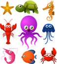 Sea Life animal species icons