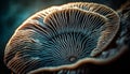 Sea life beauty in underwater close up generated by AI