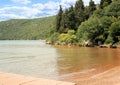 The sea in the Lim canal in Croatia