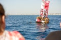 Sea lions buoy Royalty Free Stock Photo