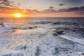 Sea Maroubra Sun inwave Royalty Free Stock Photo