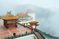 The sea of mist at Chin swee caves temple, Genting highlands Malaysia.