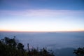 Sea of mist at Doi Laung Chiang Dao - Chiangmai Thailand