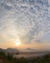 Sea of mist at phu tok , Chiang Kan district, Loei province,Thailand