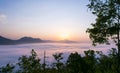 Sea of mist viewpoint at Phu Thok, Chaing Kan, Loei, Thailand