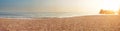 Sea morning panorama tropical Royalty Free Stock Photo