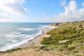 Sea with mountain Royalty Free Stock Photo