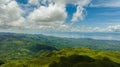 Sea and mountains in the tropics.