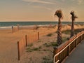 Myrtle Beach, South Carolina Sunset Royalty Free Stock Photo