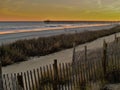 Myrtle Beach, South Carolina Sunset Royalty Free Stock Photo