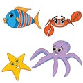 Sea ocean animals