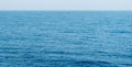 Sea or ocean calm blue water surface Royalty Free Stock Photo