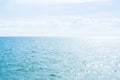 Sea Ocean Horizon Water Background Texture Pattern Surface View Wave Blue Shor Calm Still at Caost,Backdrop Tropical Summer Nature