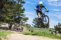 Sea Otter Classic Bike Festival - Short Track - Josh Carlson Royalty Free Stock Photo