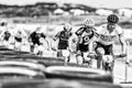Sea Otter Classic Bike Festival - Short Track - Pro Men Royalty Free Stock Photo