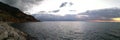 Sea Panorama Royalty Free Stock Photo