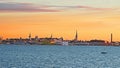 Sea panorama of Tallinn.