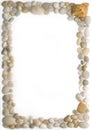 Sea pebbles frame