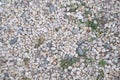 Sea pebbles. Small stones gravel texture background.Pile of pebbles, thailand