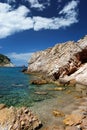 By the sea on Pelion Royalty Free Stock Photo