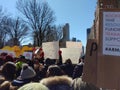 Huge Crowd, March for Our Lives, NYC, NY, USA Royalty Free Stock Photo