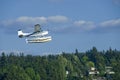 Sea Plane Flyby Royalty Free Stock Photo
