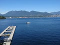 Sea plane on water Royalty Free Stock Photo