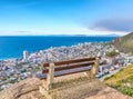 Sea Point - Cape Town. Aerial view of Sea Point, Cape Town, South Africa. Royalty Free Stock Photo