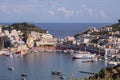 Sea port of ponza island