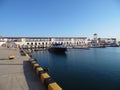 Sea Port Sochi, embankment, boats and yachts