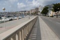 The sea promenade in Palma, one of main touristic area seen deserted during the COVID-19 outbreak vertical