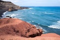 Sea and rocks on the beaches of Papagayo in the village of Playa Blanca, Lanzarote Islands, Spain