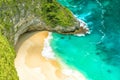 Sea rocks sand beach turquoise ocean water