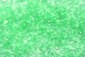 Sea salt crystals. green. Close up. Macro. Background. Useful mineral with healing and cosmetic properties. Close up. Royalty Free Stock Photo