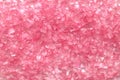 Sea salt crystals. Pink. Macro. Background. Useful mineral with healing and cosmetic properties. Close up. Royalty Free Stock Photo