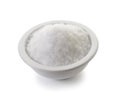 Sea salt in a cup Royalty Free Stock Photo