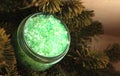 sea salt for bath with fir essential oil