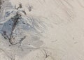 Sea sand and ink color patterns Royalty Free Stock Photo