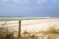 Sea and sandy beach background Royalty Free Stock Photo