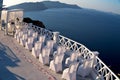 in the sea of santorini greece island europe anniversary and m