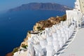 in the sea of santorini greece island europe anniversary