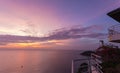 Sea scape in twilight time