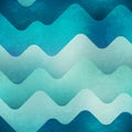 Sea seamless pattern with grunge effect. Royalty Free Stock Photo